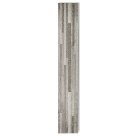 Lucida Surfaces LUCIDA SURFACES, TruCore Silverbar 7 5/16 in. x48 in. 5.8mm 22MIL Interlocking Luxury Vinyl Planks , 50PK TC-806PLT